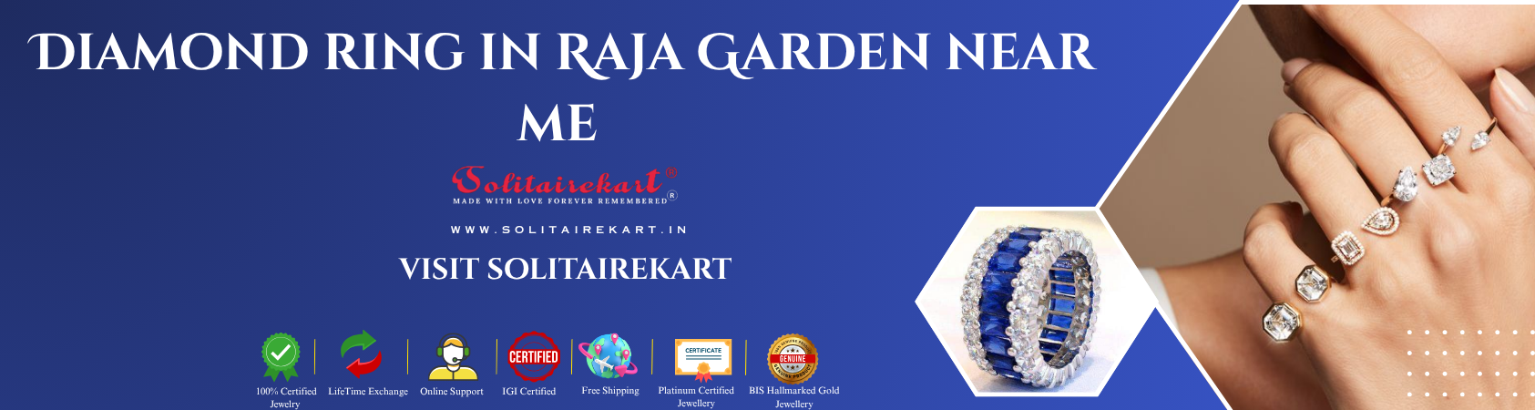 Finding the Perfect Diamond Ring in Raja Garden Near Me